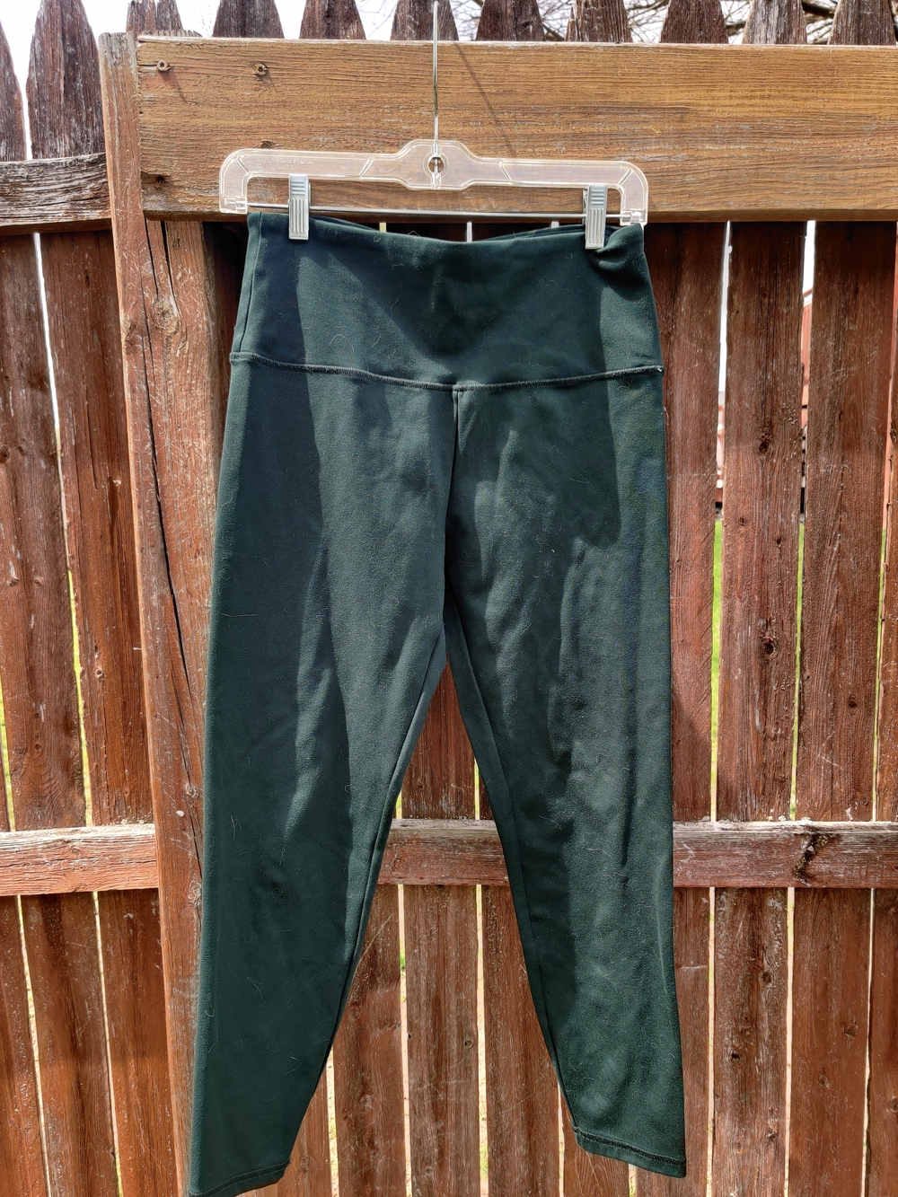 High-Waist Green Active Leggings - Women Pants & Jumpsuits